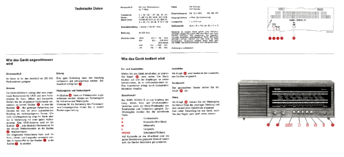 Donau E Mod. DO-E; SABA; Villingen (ID = 2367531) Radio