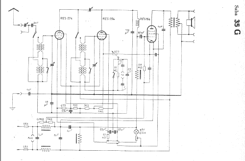 E35G; SABA; Villingen (ID = 5514) Radio