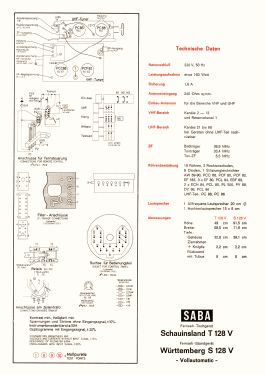 Fernsteuerung FS12; SABA; Villingen (ID = 2836004) Misc