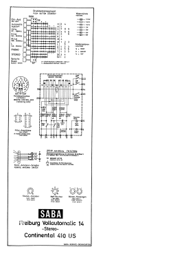 Fernsteuerung - Remote Control RS125; SABA; Villingen (ID = 2836196) Misc