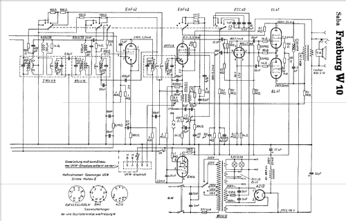 Freiburg W10 ; SABA; Villingen (ID = 1243611) Radio