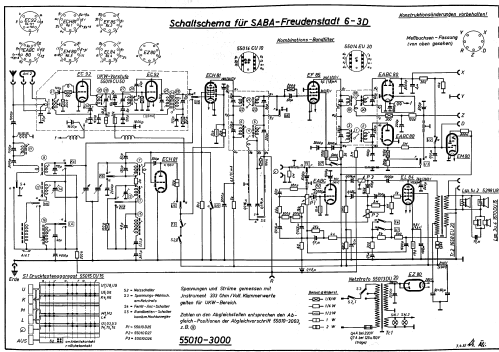 Freudenstadt 6-3D; SABA; Villingen (ID = 10173) Radio