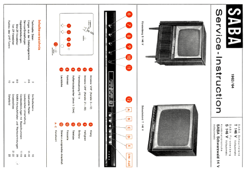 Fürstenberg S146V Vollautomatic; SABA; Villingen (ID = 2620199) Television