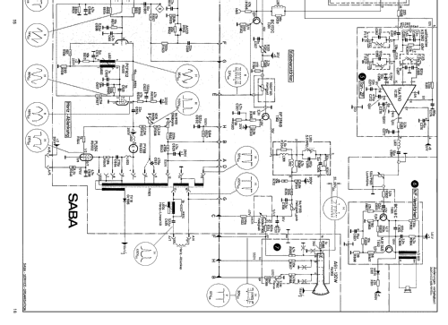 Fürstenberg TS 240 automatic G; SABA; Villingen (ID = 2644338) Television