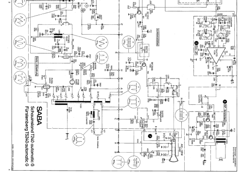 Fürstenberg TS 240 automatic G; SABA; Villingen (ID = 2626303) Television