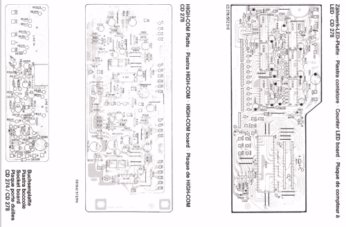 Hifi Cassettendeck CD278; SABA; Villingen (ID = 2201424) Enrég.-R