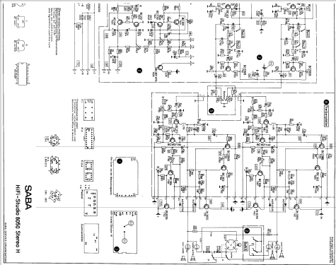 HiFi-Studio 8050 Stereo H Mod. St 8050 H; SABA; Villingen (ID = 821472) Radio