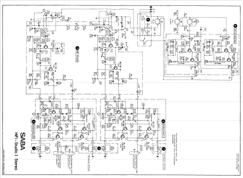 HiFi-Studio I Stereo ; SABA; Villingen (ID = 1920827) Radio