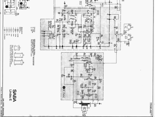 Lindau E Mod. LI-E; SABA; Villingen (ID = 37012) Radio