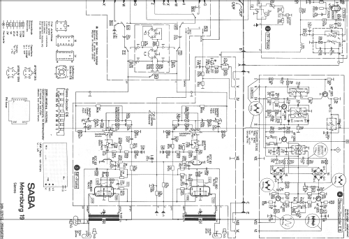 Meersburg 19 Stereo Mod. ME19; SABA; Villingen (ID = 220946) Radio