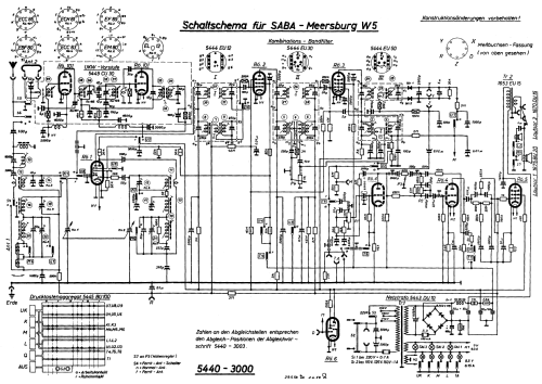 Meersburg W5; SABA; Villingen (ID = 9760) Radio