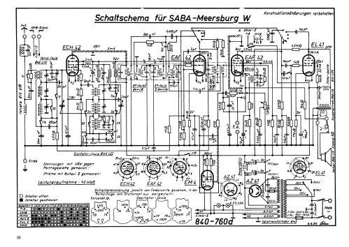 Meersburg W; SABA; Villingen (ID = 2024137) Radio