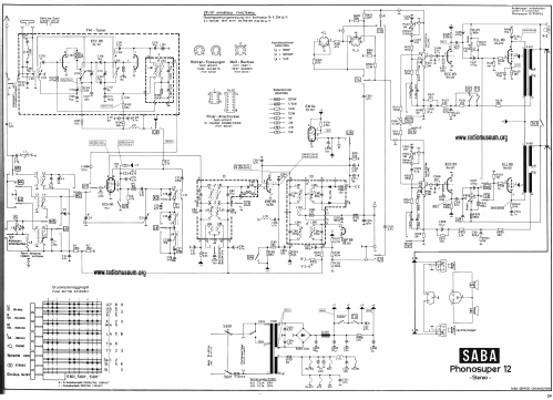 Phonosuper 12 Stereo; SABA; Villingen (ID = 23572) Radio