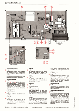 Pro FP 32 telecomputer K; SABA; Villingen (ID = 2878365) Television