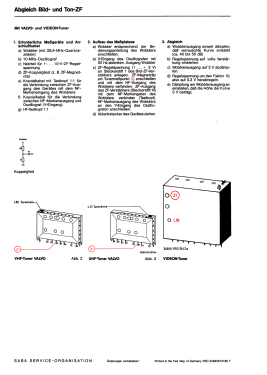 Pro FP 32 telecomputer K; SABA; Villingen (ID = 2878373) Television