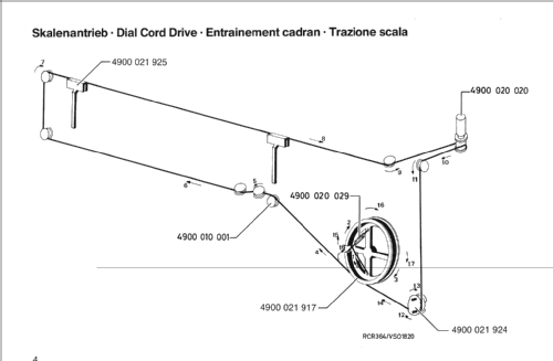 RCR374; SABA; Villingen (ID = 452923) Radio