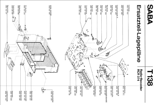 RCR374; SABA; Villingen (ID = 452926) Radio