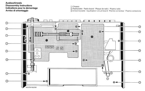 RCR374; SABA; Villingen (ID = 452933) Radio