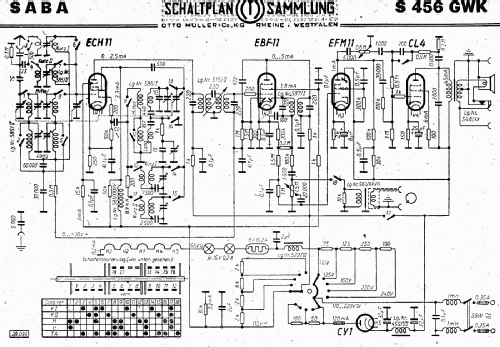 S-456GWK 456GWK; SABA; Villingen (ID = 3101955) Radio