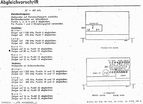 SABA S-455WK 455WK; SABA; Villingen (ID = 3110088) Radio