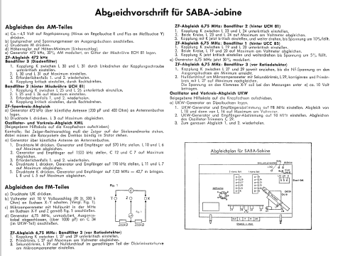 Sabine 55070 - 3000a; SABA; Villingen (ID = 145631) Radio