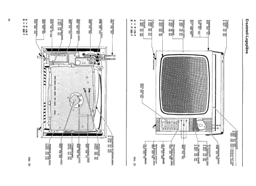 Schauinsland P200 electronic F; SABA; Villingen (ID = 2643209) Television