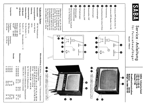 Schauinsland T126-26 Vollautomatic; SABA; Villingen (ID = 2621035) Television