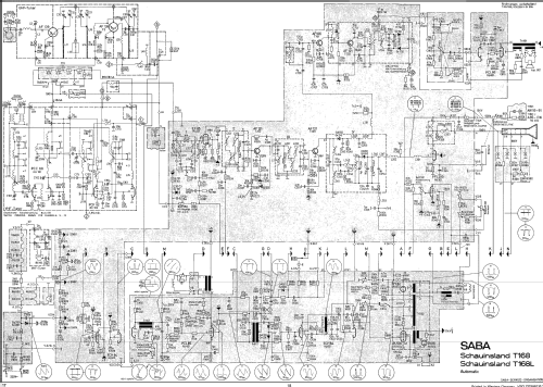 Schauinsland T168 Automatic; SABA; Villingen (ID = 2619022) Television