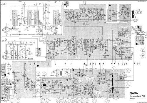 Schauinsland T188 Automatic; SABA; Villingen (ID = 2618412) Television