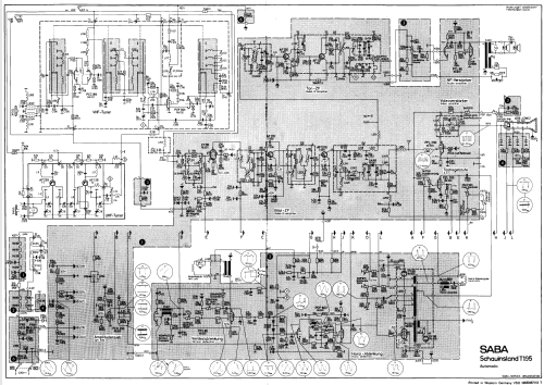 Schauinsland T192 /4U Automatic; SABA; Villingen (ID = 2617663) Television