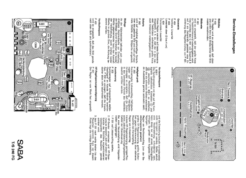 Schauinsland T240 automatic FG; SABA; Villingen (ID = 2627963) Television