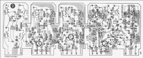 Schauinsland T243 electronic F; SABA; Villingen (ID = 728067) Television