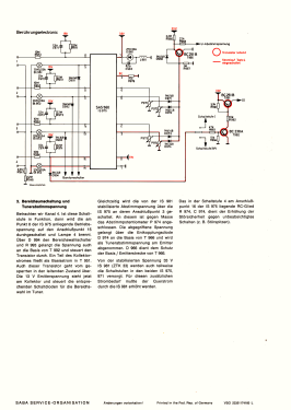 Schauinsland Telecomputer T 244; SABA; Villingen (ID = 2847333) Television