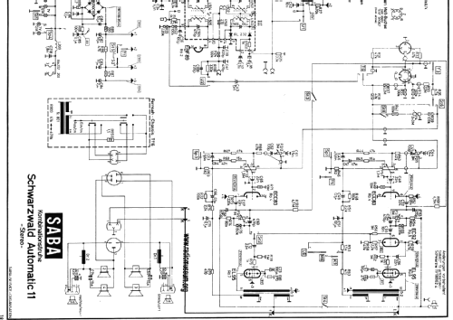 Schwarzwald Automatic 11V Stereo; SABA; Villingen (ID = 65964) TV Radio
