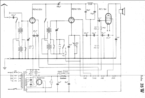 Sieger S35W ; SABA; Villingen (ID = 5517) Radio