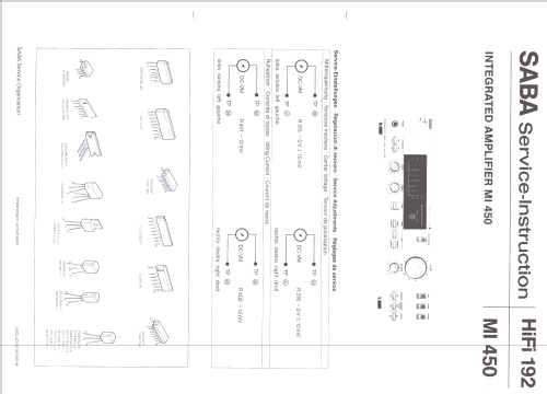 Sigma Series MI450; SABA; Villingen (ID = 758775) Ampl/Mixer