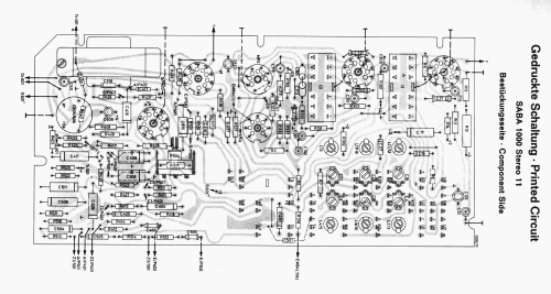 1000 Stereo 11; SABA; Villingen (ID = 23563) Radio