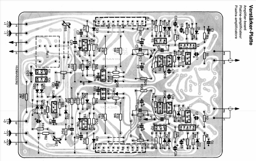 Stereo Verstärker VS 2160; SABA; Villingen (ID = 552663) Ampl/Mixer