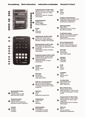 Telecommander TC312; SABA; Villingen (ID = 2875067) Misc