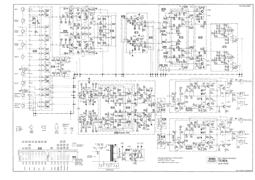 Telewatt TS90/A; SABA; Villingen (ID = 2960928) Ampl/Mixer