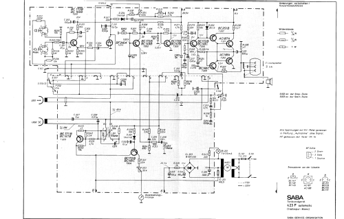 TG423F automatic; SABA; Villingen (ID = 1859927) R-Player