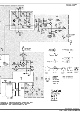 TG446 Automatic; SABA; Villingen (ID = 2829748) R-Player