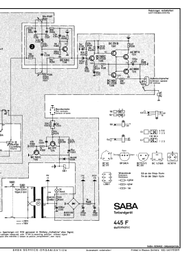 TG446 Automatic; SABA; Villingen (ID = 2829767) R-Player