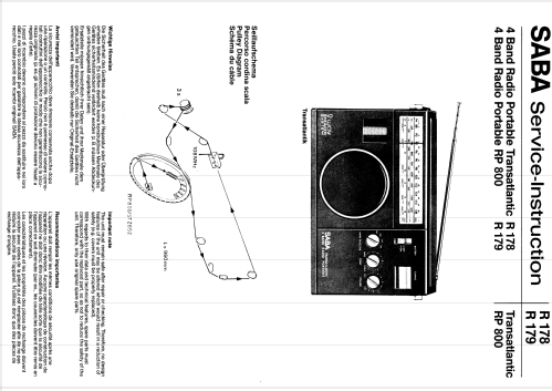 Transatlantic RP800; SABA; Villingen (ID = 2027835) Radio