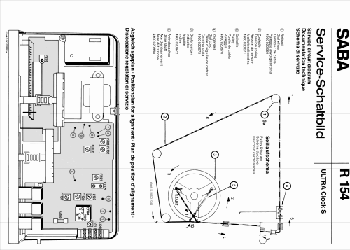 Ultra Clock S; SABA; Villingen (ID = 2032137) Radio