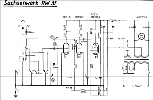 Eswe RW3; Sachsenwerk bis 1945 (ID = 37856) Radio