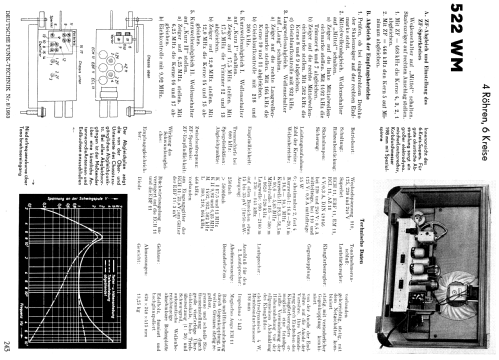 Olympia 522WM; Sachsenwerk (ID = 2029547) Radio