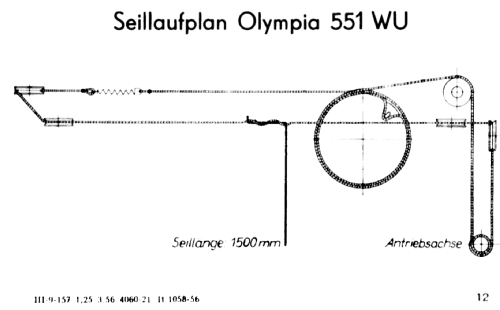 Olympia 551WU; Sachsenwerk (ID = 2030139) Radio