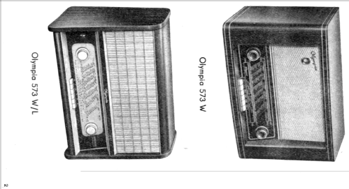 Olympia 573W; Sachsenwerk (ID = 2029622) Radio