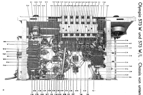 Olympia 573W; Sachsenwerk (ID = 2029625) Radio